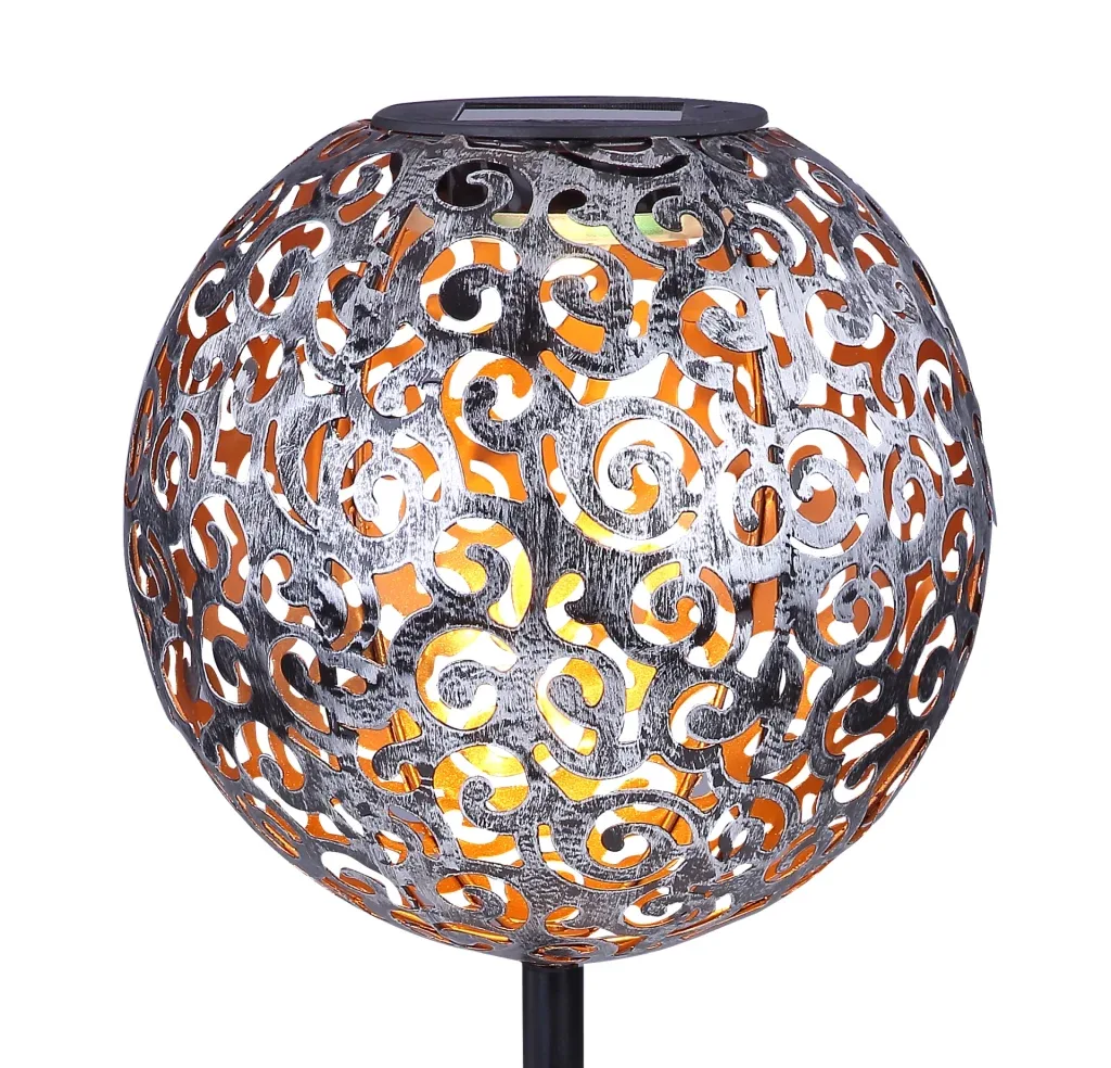 SOLARLEUCHTE METALL SILBERFARBEN, 1XLED — slika 6