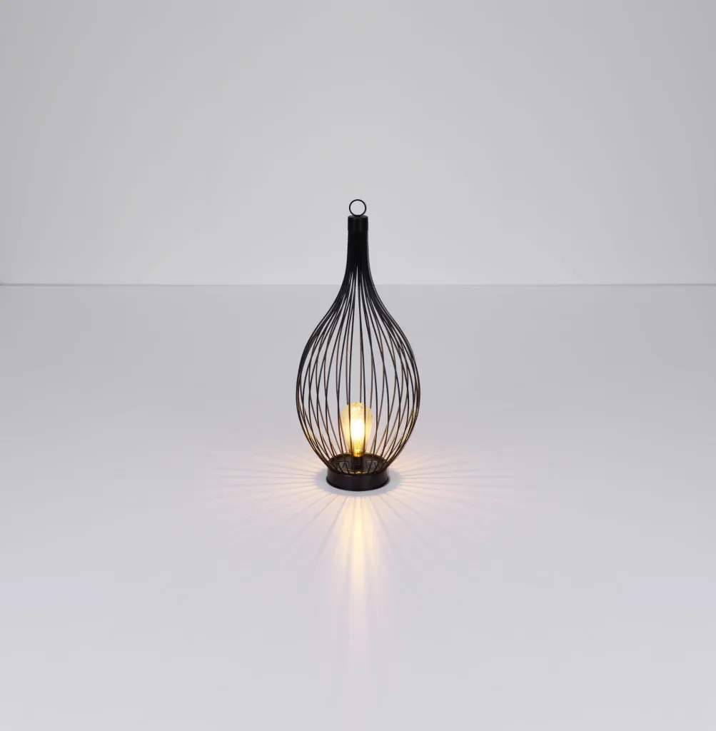SOLARLEUCHTE METALL SCHWARZ, 1XLED — slika 5