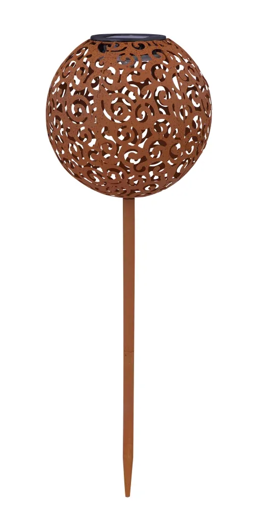 SOLARLEUCHTE METALL ROSTFARBEN, 1XLED — slika 2