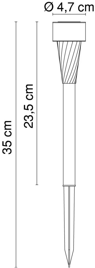 SOLARLEUCHTE EDELSTAHL, 1XLED — slika 7