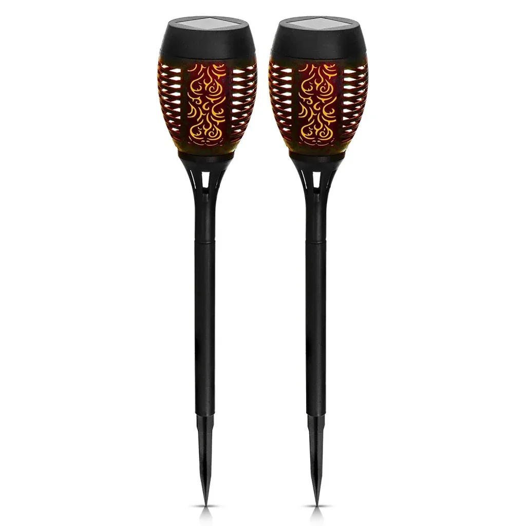 SOLARLEUCHTE KUNSTSTOFF SCHWARZ, 36XLED — slika 2
