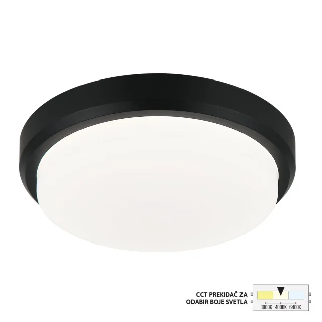 Spoljna LED plafonjera PS8301 BK