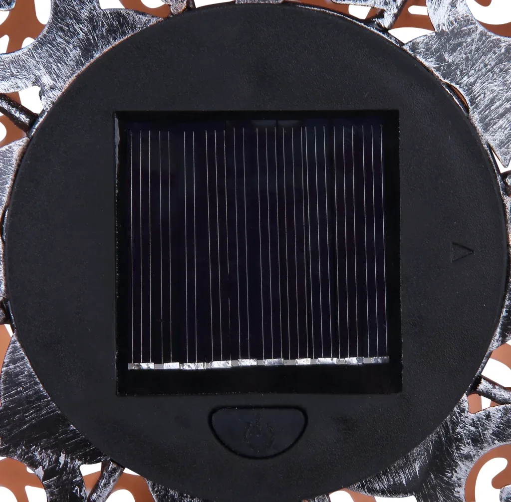 SOLARLEUCHTE METALL SILBERFARBEN, 1XLED — slika 3