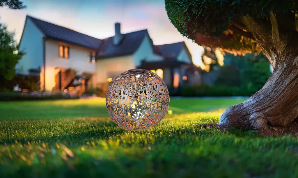 SOLARLEUCHTE METALL SILBERFARBEN, 1XLED — slika 6