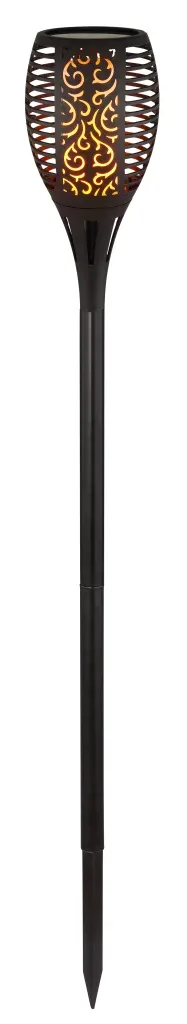 SOLARLEUCHTE KUNSTSTOFF SCHWARZ, 54XLED — slika 3