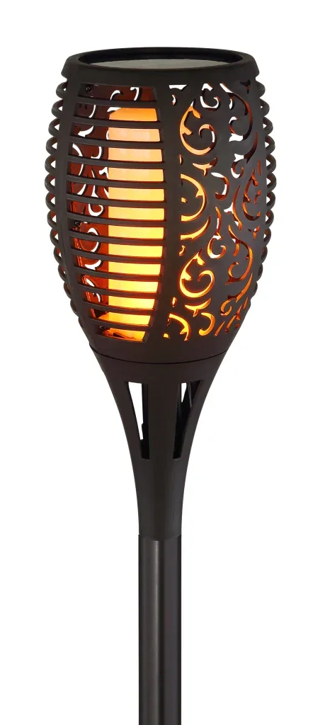 SOLARLEUCHTE KUNSTSTOFF SCHWARZ, 54XLED — slika 4