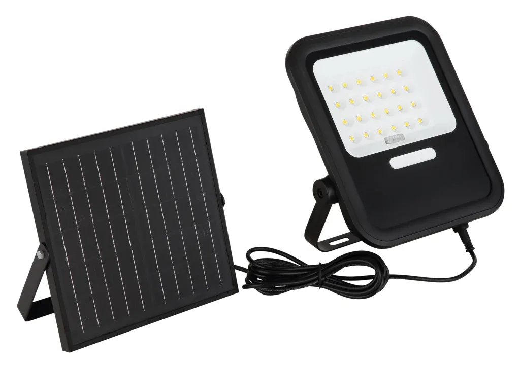 SOLARLEUCHTE KUNSTSTOFF SCHWARZ MATT, 1XLED — slika 2