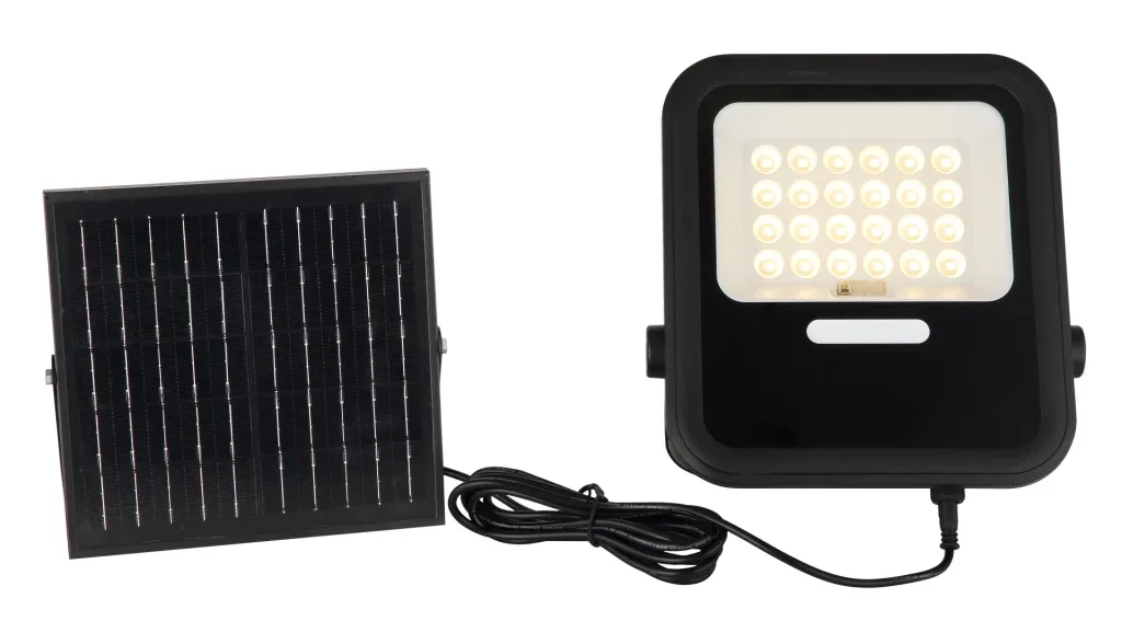 SOLARLEUCHTE KUNSTSTOFF SCHWARZ MATT, 1XLED — slika 3