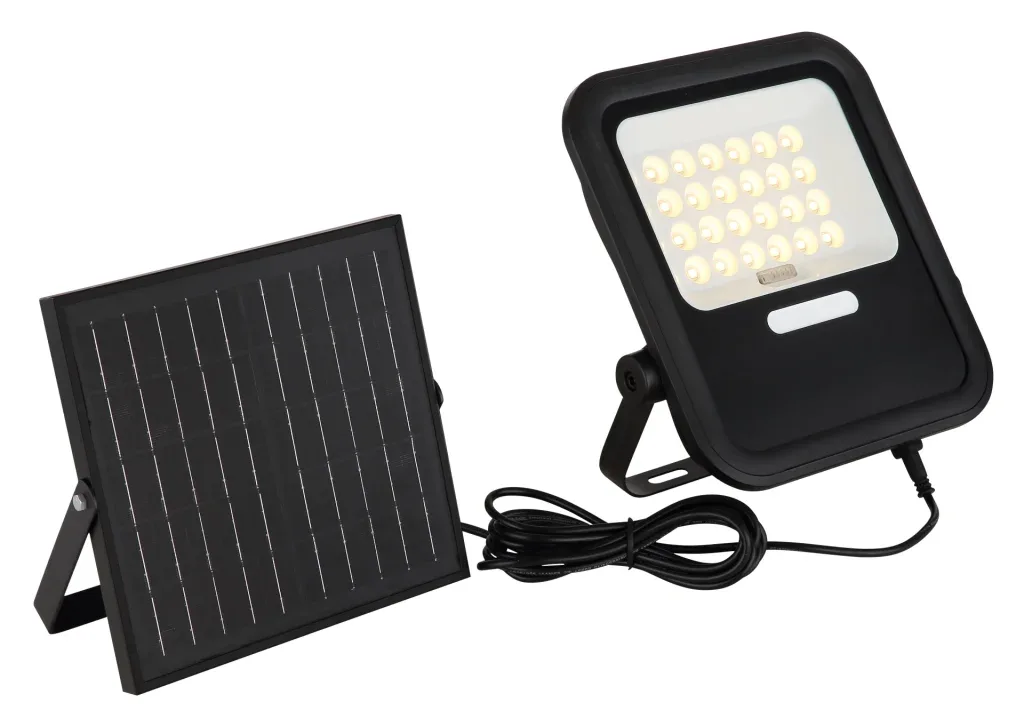 SOLARLEUCHTE KUNSTSTOFF SCHWARZ MATT, 1XLED — slika 5