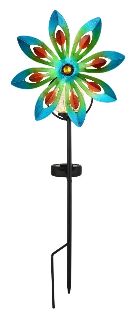 SOLARLEUCHTE METALL BUNT, 1XLED — slika 3
