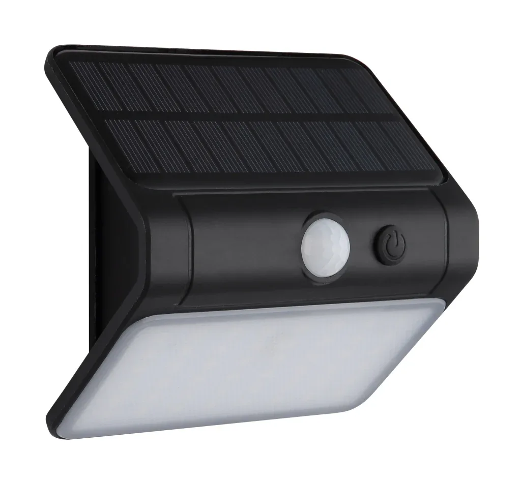 SOLARLEUCHTE KUNSTSTOFF SCHWARZ MATT, 1XLED — slika 2