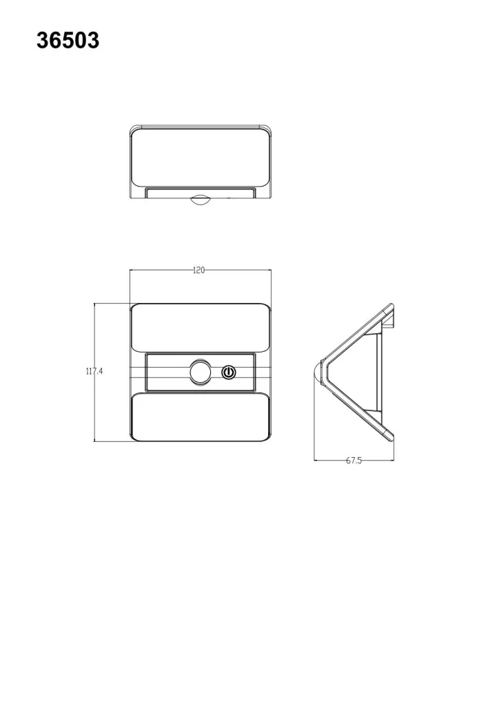 SOLARLEUCHTE KUNSTSTOFF SCHWARZ MATT, 1XLED — slika 8
