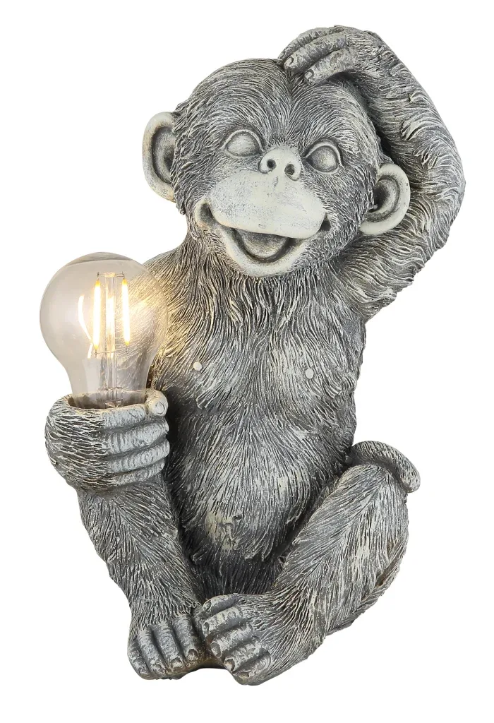 SOLARLEUCHTE KUNSTSTOFF GRAU, 1XLED — slika 3