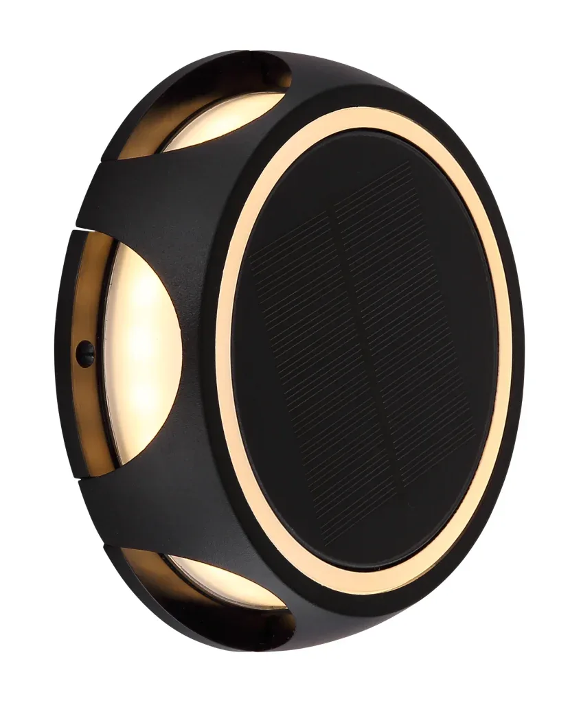 SOLARLEUCHTE ALUMINIUM DRUCKGUSS SCHWARZ MATT, 1XL — slika 4