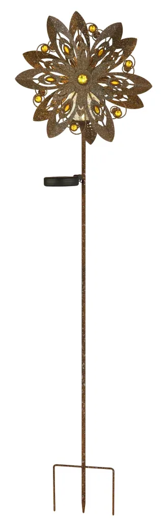 SOLARLEUCHTE METALL ROSTFARBEN, 1XLED — slika 3