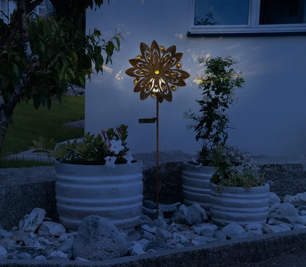 SOLARLEUCHTE METALL ROSTFARBEN, 1XLED — slika 6