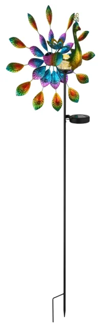 SOLARLEUCHTE METALL SCHWARZ MATT, 1XLED