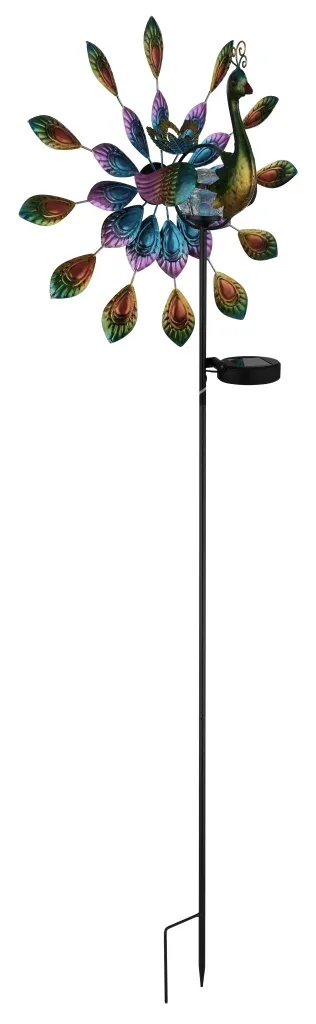 SOLARLEUCHTE METALL SCHWARZ MATT, 1XLED — slika 2
