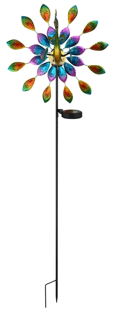 SOLARLEUCHTE METALL SCHWARZ MATT, 1XLED — slika 3