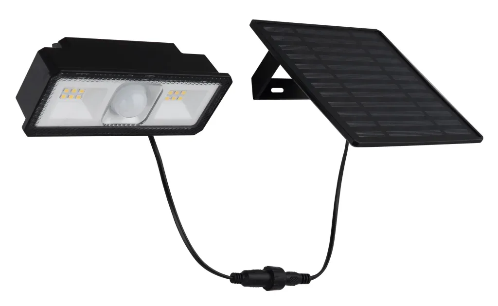 SOLARLEUCHTE KUNSTSTOFF SCHWARZ MATT, 1XLED — slika 2