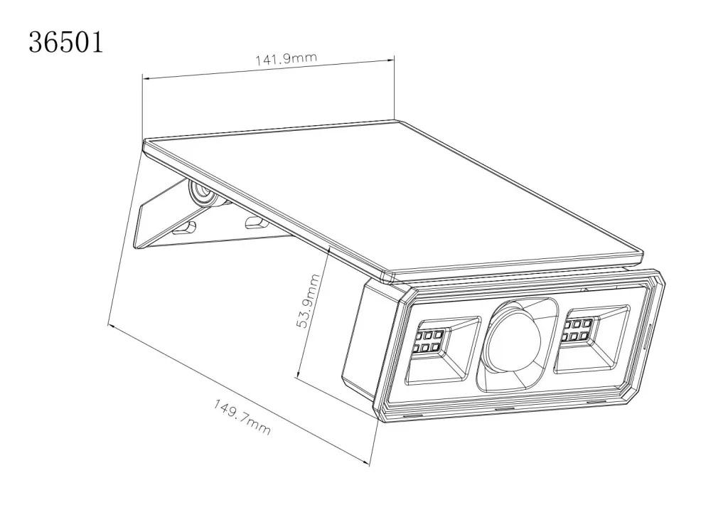 SOLARLEUCHTE KUNSTSTOFF SCHWARZ MATT, 1XLED — slika 11