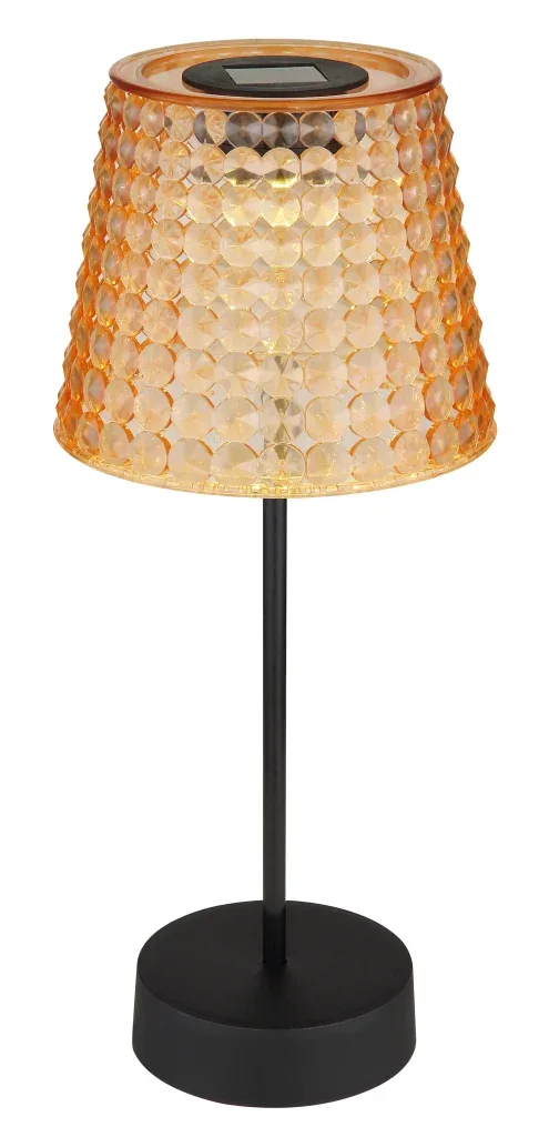 SOLARLEUCHTE KUNSTSTOFF SCHWARZ MATT, 1XLED — slika 2