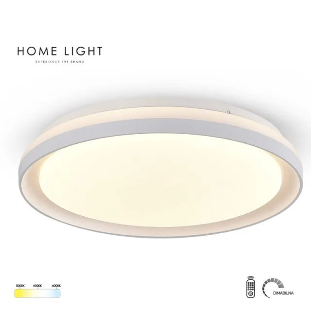 SOLEA 123 LED PLAFONJERA 24/48W CCT BELA DIMABILNA