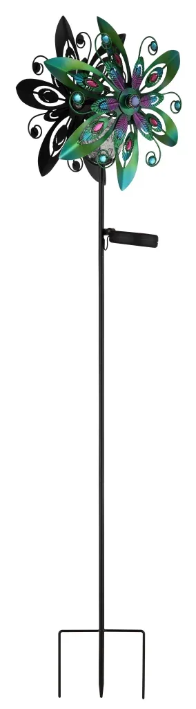 SOLARLEUCHTE METALL BUNT, 1XLED — slika 2