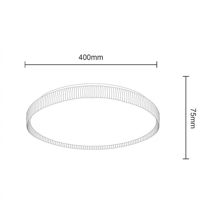 SOLEA 119 LED PLAFONJERA 24/48W CCT SIVA DIMABILNA — slika 3