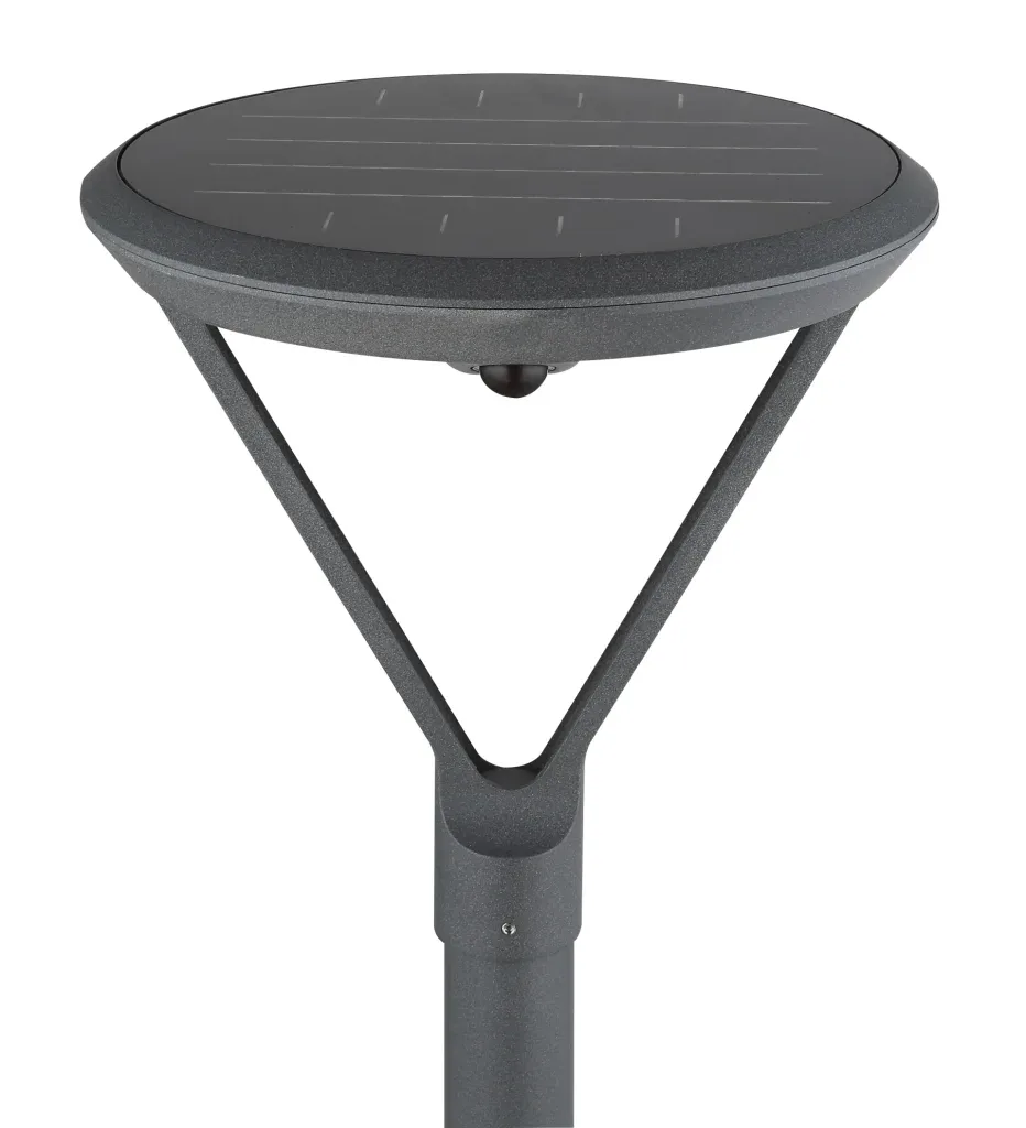 SOLARLEUCHTE ALUMINIUM DRUCKGUSS GRAU, 1XLED — slika 7
