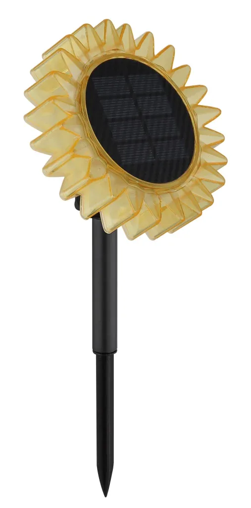 SOLARLEUCHTE KUNSTSTOFF SCHWARZ MATT, 8XLED — slika 2