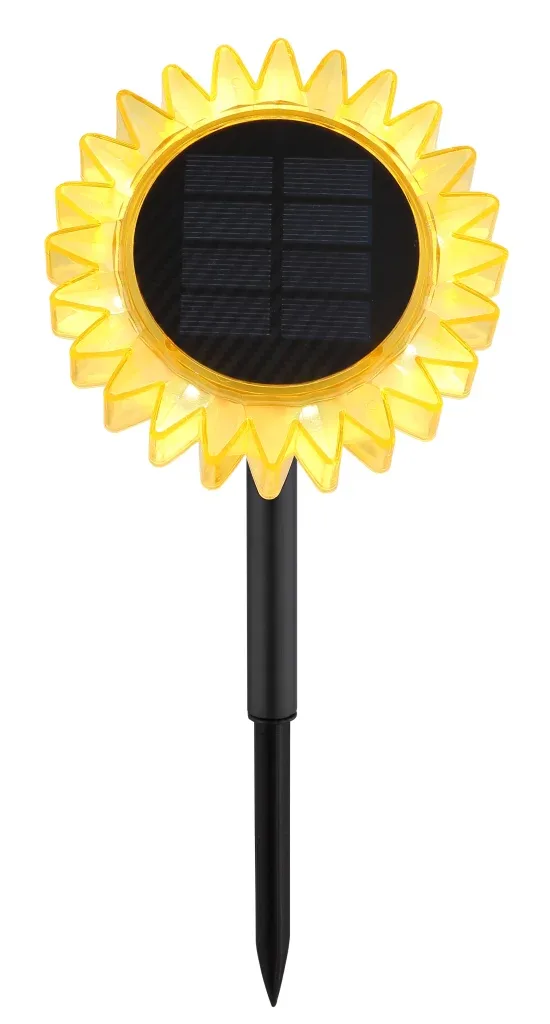 SOLARLEUCHTE KUNSTSTOFF SCHWARZ MATT, 8XLED — slika 3