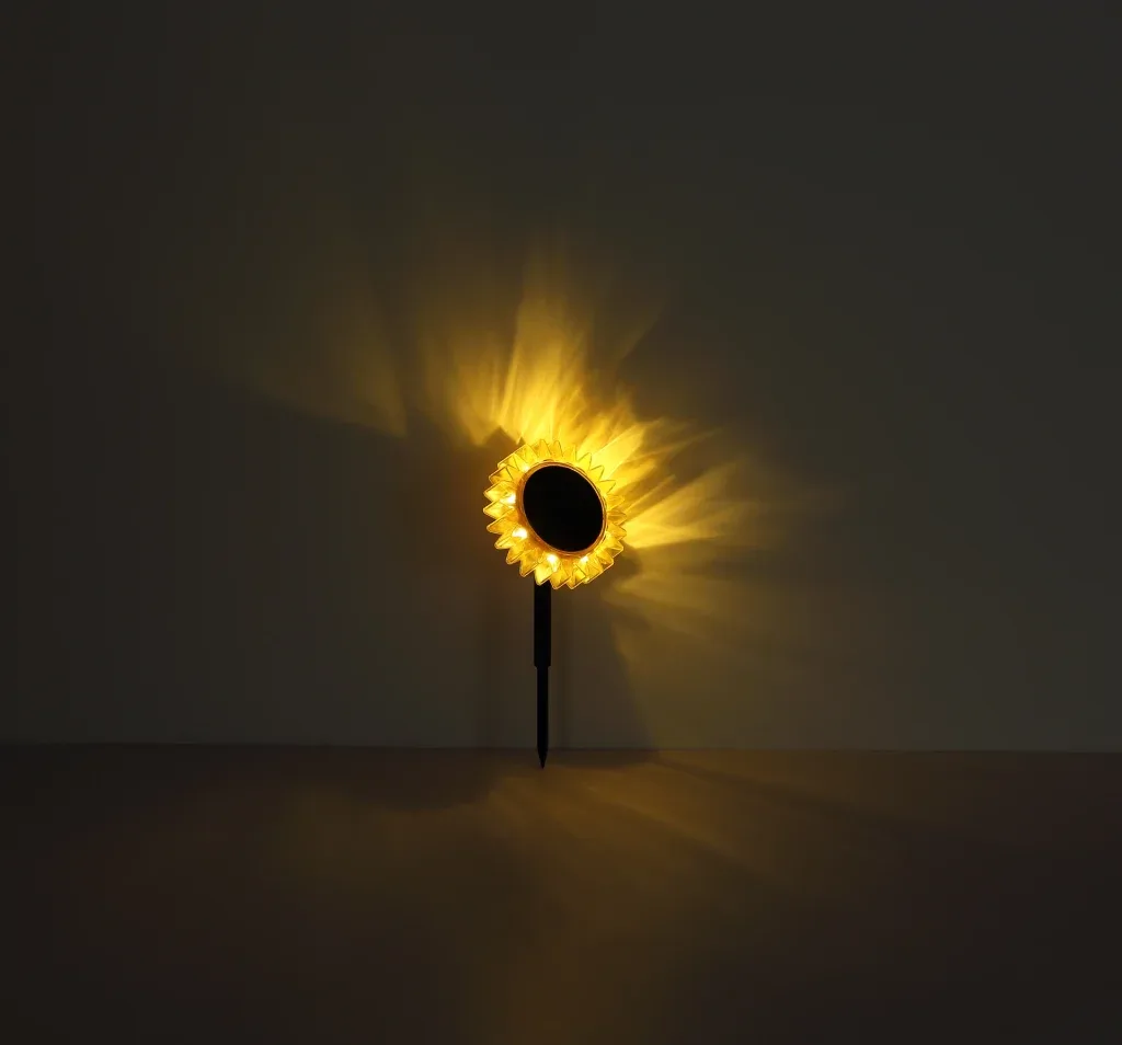 SOLARLEUCHTE KUNSTSTOFF SCHWARZ MATT, 8XLED — slika 9