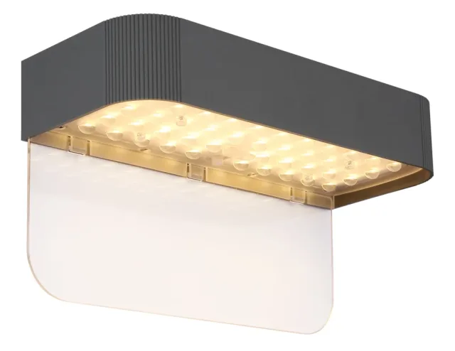 SOLARLEUCHTE KUNSTSTOFF GRAU, 1XLED