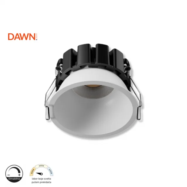 DAWN LED SVETILJKA XG-12 8W CCT BELA DIMABILNA 3000/4000/6000K