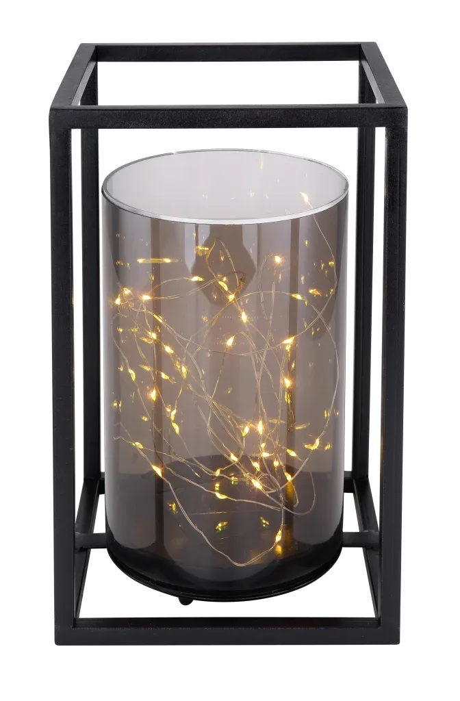SOLARLEUCHTE METALL SCHWARZ, 40XLED — slika 3