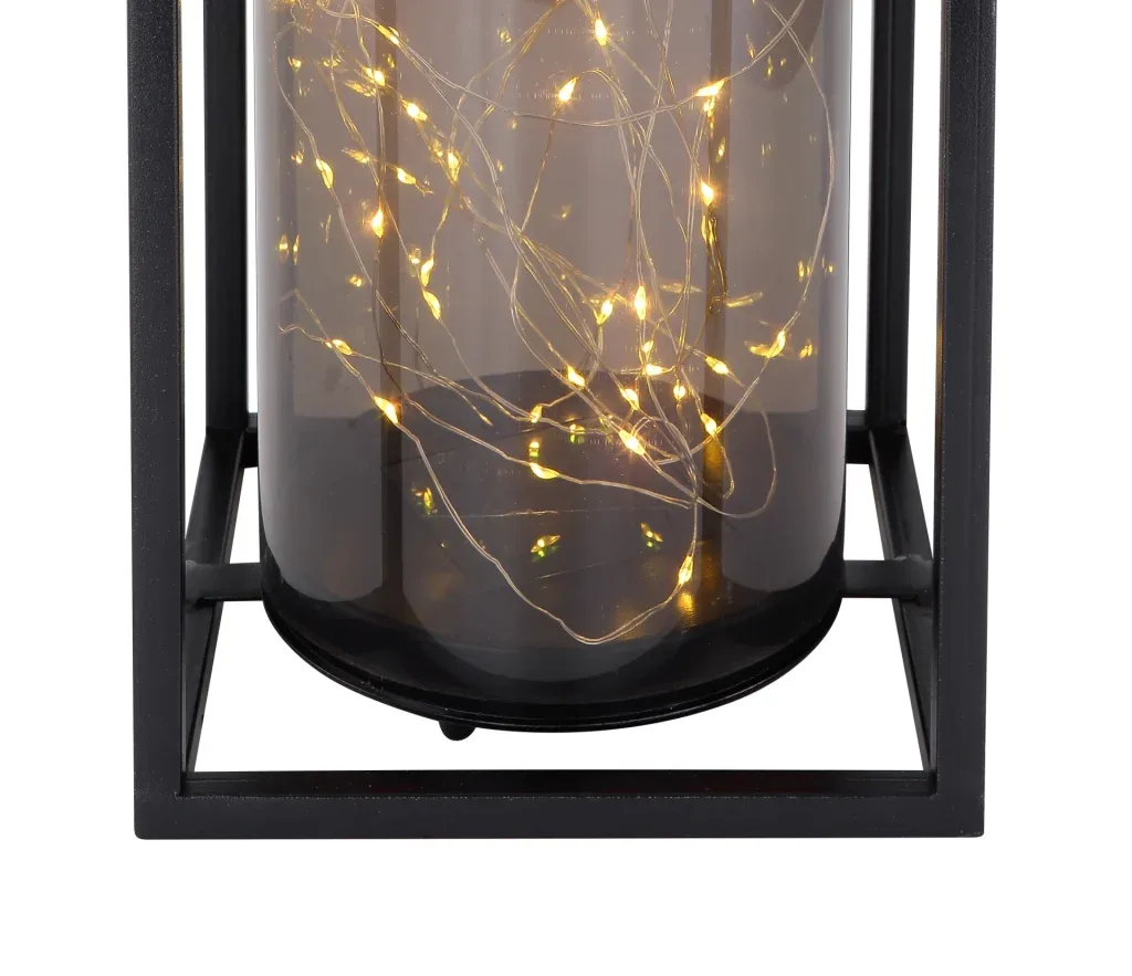 SOLARLEUCHTE METALL SCHWARZ, 40XLED — slika 4