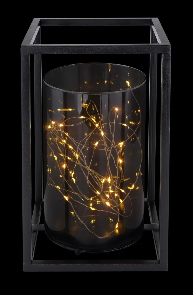 SOLARLEUCHTE METALL SCHWARZ, 40XLED — slika 9