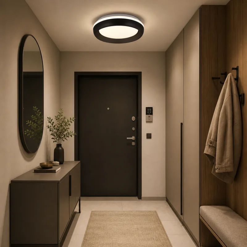 SOLEA 110 LED PLAFONJERA 24/48W CCT CRNA DIMABILNA — slika 2