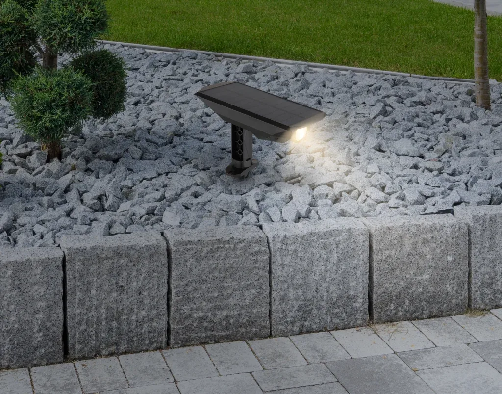 SOLARLEUCHTE KUNSTSTOFF SCHWARZ MATT, 1XLED — slika 5