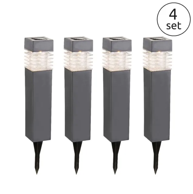 SOLARLEUCHTE KUNSTSTOFF GRAU, 1XLED