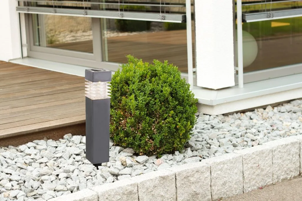SOLARLEUCHTE KUNSTSTOFF GRAU, 1XLED — slika 2