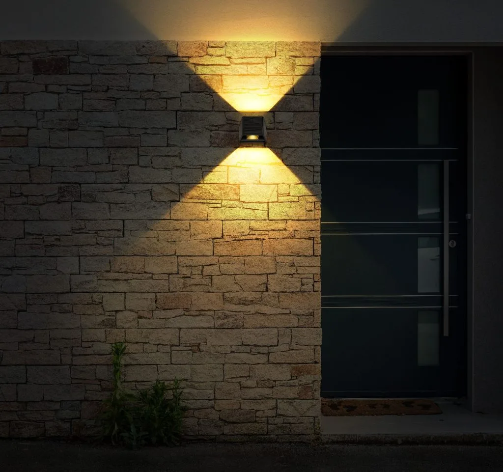 SOLARLEUCHTE KUNSTSTOFF SCHWARZ, 1XLED — slika 2