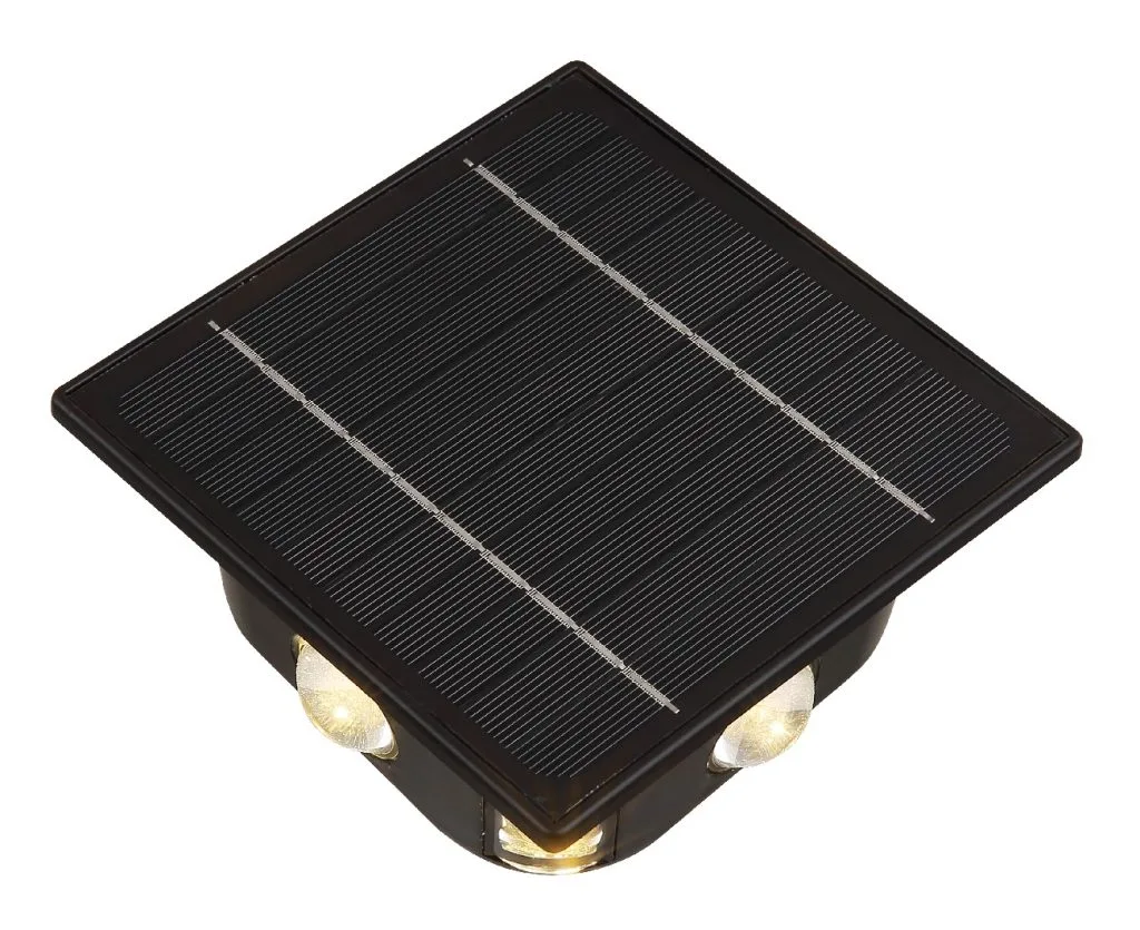 SOLARNA LAMPA PLASTIKA CRNA, 1XLED — slika 4