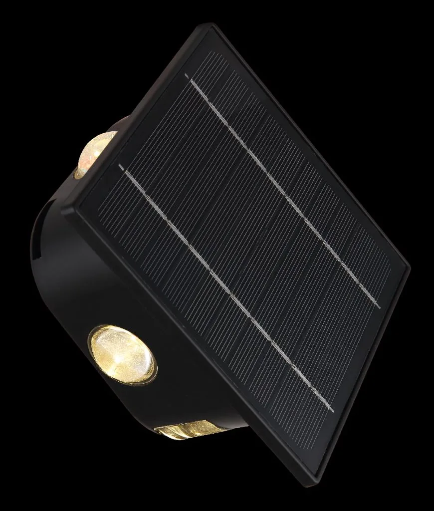 SOLARNA LAMPA PLASTIKA CRNA, 1XLED — slika 5