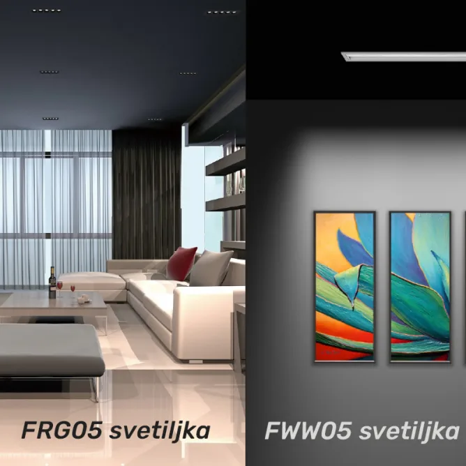 LED SVETILJKA FRG05 13W 3000K 40° BELA — slika 3