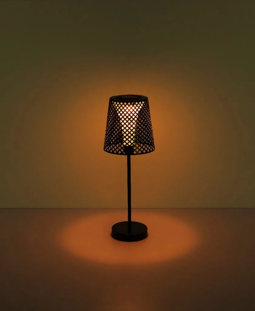 SOLARNA LAMPA METAL CRNA, 1XLED — slika 5