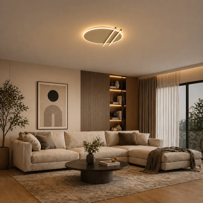 SOLEA 168 LED PLAFONJERA 42W CCT CAPPUCCINO — slika 2