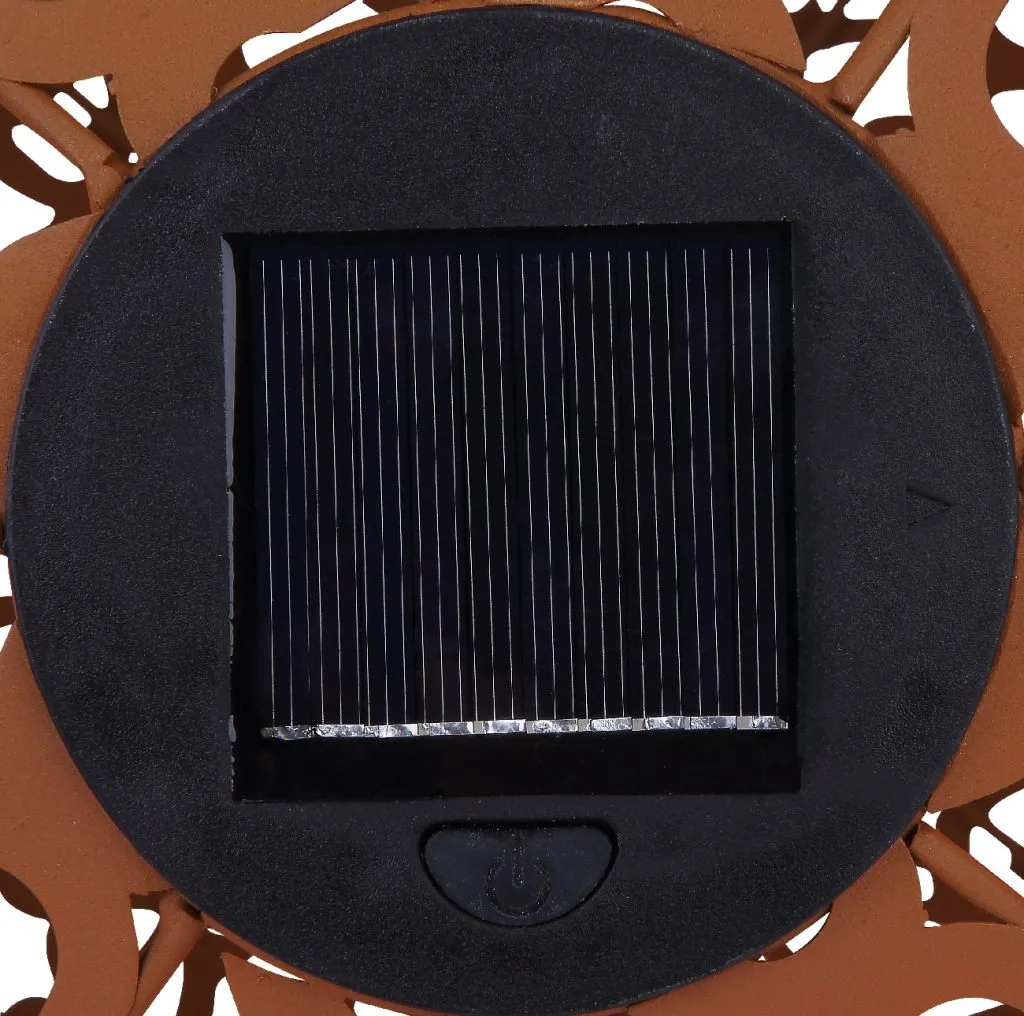 SOLARNA LAMPA METAL STARO ZLATO, 1XLED — slika 4