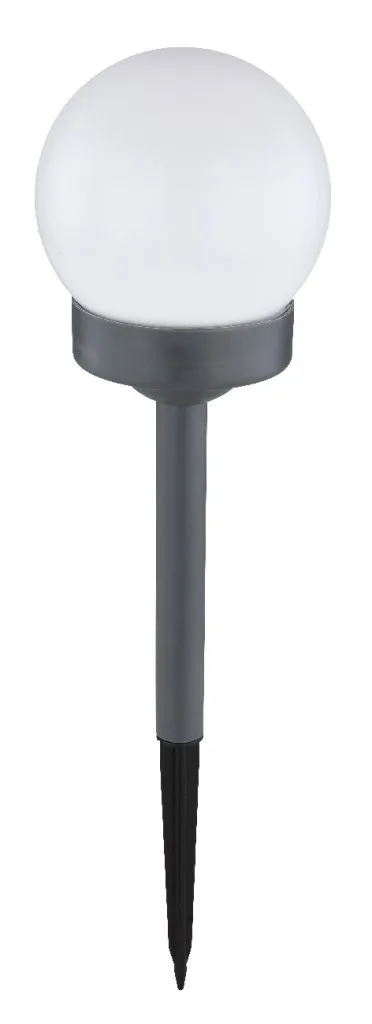 SOLARLEUCHTE KUNSTSTOFF GRAU, 1XLED — slika 3